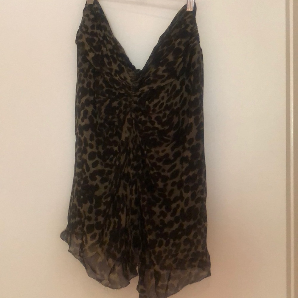 Isabel Marant Ètoile Silk Strapless Top